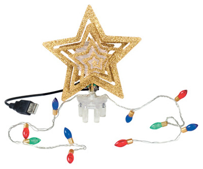 USB LED Star