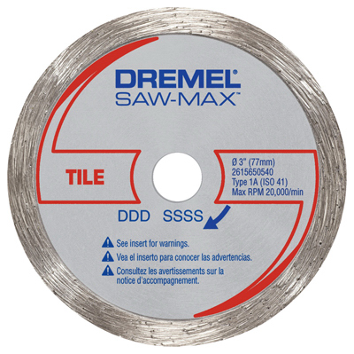 SawMax 3" Diamond Wheel