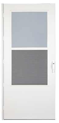 32" White Storm Door Heavy Duty Screen