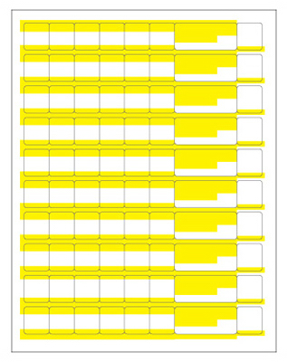 1000Sh Laser Bin Label