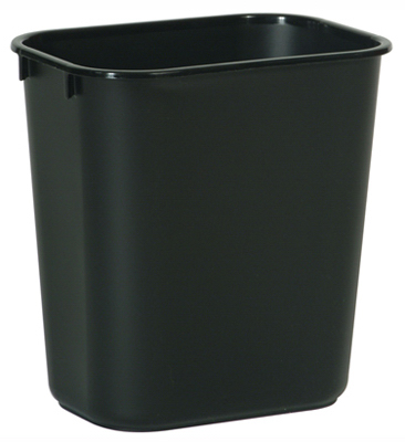 13QT BLK Wastebasket