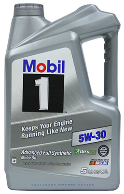 5QT Mobil 1 5W30 Synthetic Oil