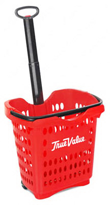 TV 10PK RED Hand Basket