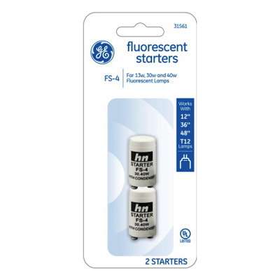 2pk FS4 Fluorescent Lamp Starter