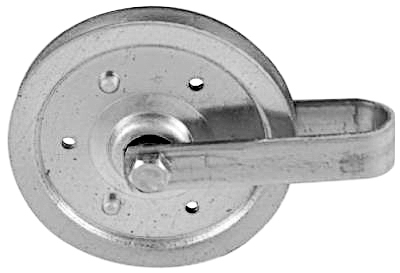 4" Galv Pulley w/Fork