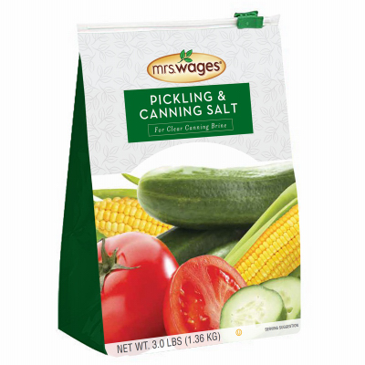 Mrs. Wages Salt Canning Pickling 48oz