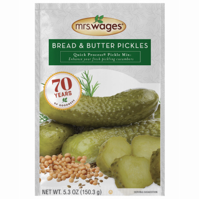 Mrs. Wages Pickle Mix Bread & Butter 5.3oz