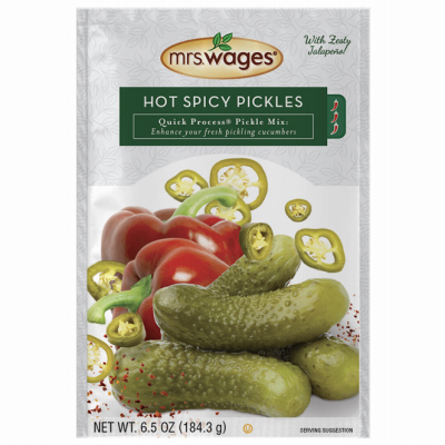 Mrs. Wages Pickle Mix Spicy 6.5oz