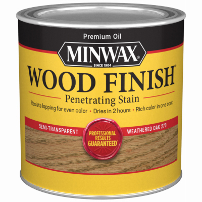 1/2PT Weathered Oak Wood Finish