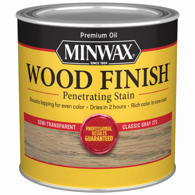 1/2PT Classic Gray Wood Finish