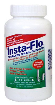1lb Insta-Flo Powder Drain Clean