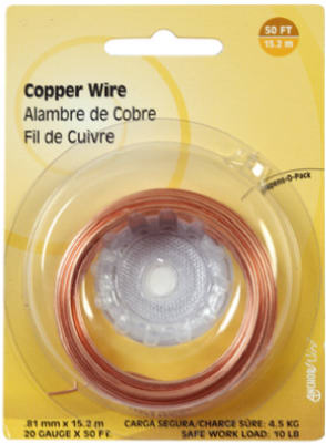 25' 18ga Copper Wire