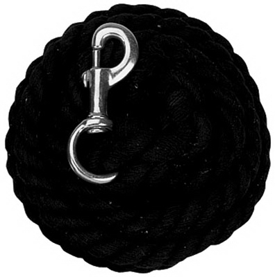 5/8x10 BLK Lead Rope