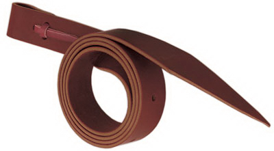 Latigo Leather Burgundy 1-1/2"x72"