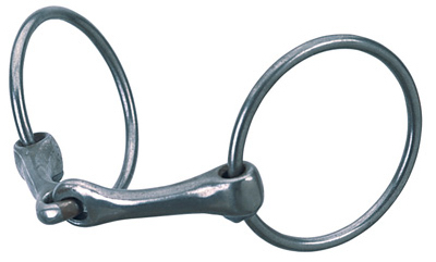 Iron Ring Snaffle Bit