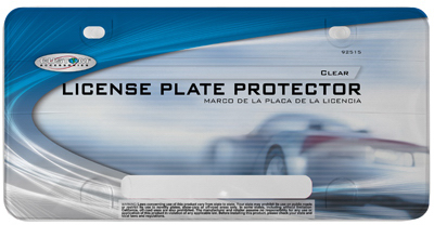 Clear Licence Plate Protector
