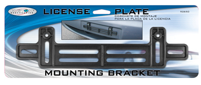 SM Plas License Bracket