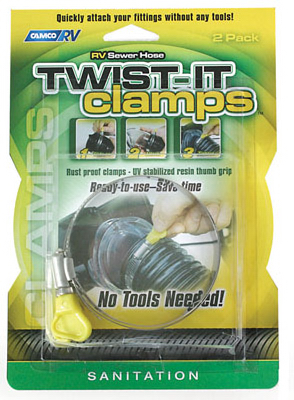 3" RV Twist It Clamp