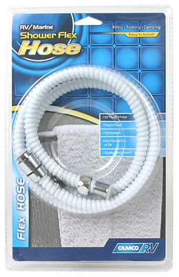 60" WHT RV SHWR Hose