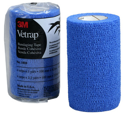 1410B   Vetrap 4x5YD BLU Tape