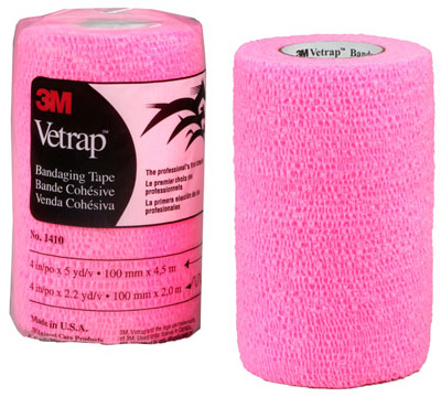 Vetrap 4x5YD Pink Tape