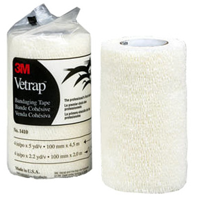 1410W   Vetrap 4x5YD WHT Tape