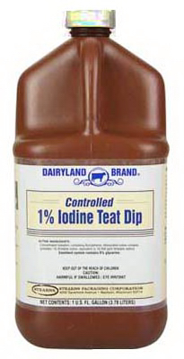 DairyLand Teat Dip 1% Iodine 1Gal