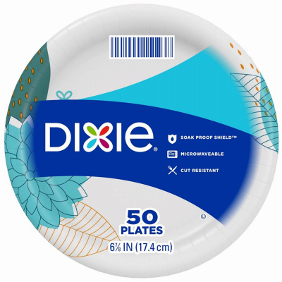 Dixie 48PK 6" HD Plates 15123