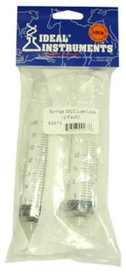 Syringe 35cc 2pk Disp