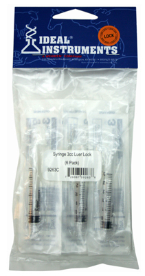 Syringe 6cc 6pk Disp