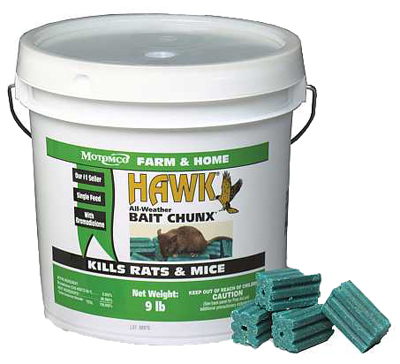 Hawk 9LB Rodent Block