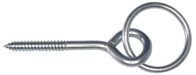 2" Lag Screw Eye Hitch Ring