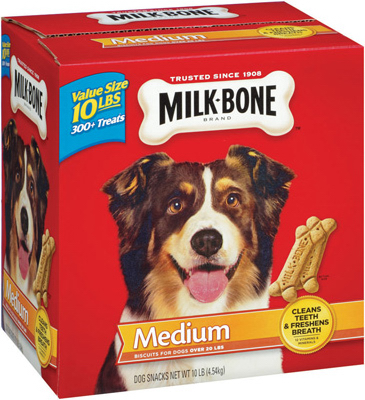 10Lb Milkbone Med Dog Biscuit