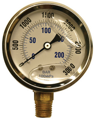 2.5"Glycerin Pres Gauge