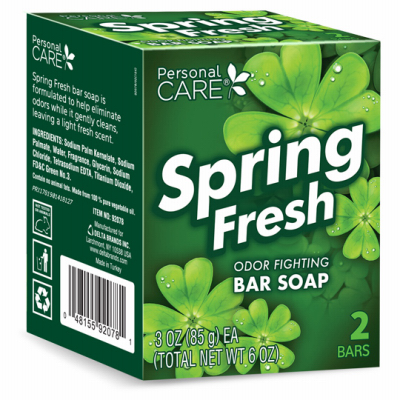 2PK 3OZ Spring Soap Bar