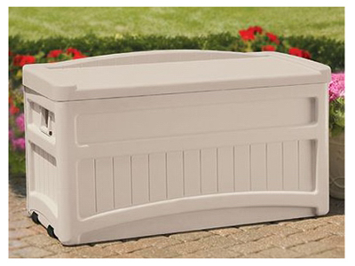 73GAL Taupe Deck Box