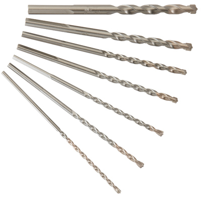 7PK Hamm/Drill Bit Kit
