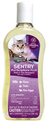 12OZ Flea & Tick Cat Shampoo