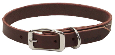 3/4x18 LTHR Dog Collar