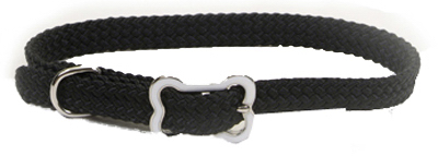 3/8x12 BLK Dog Collar