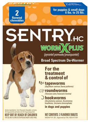 2CT SM Dog WormX Plus