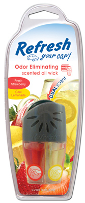 Straw/Lem Dual Oil Wick