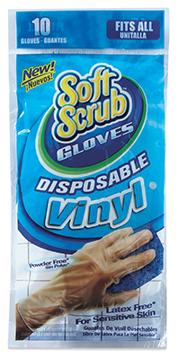 10CT Disposable Vinyl Gloves