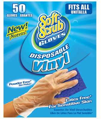 50CT Disposable Vinyl Gloves