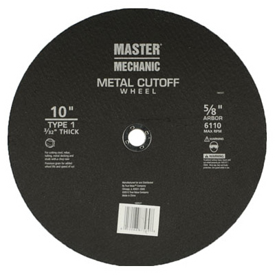 MM 10x3/32 Cutoff Wheel