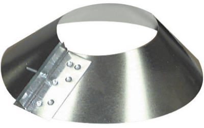 Imperial GV1376 Storm Collar, 4 in Duct, Steel, Galvanized