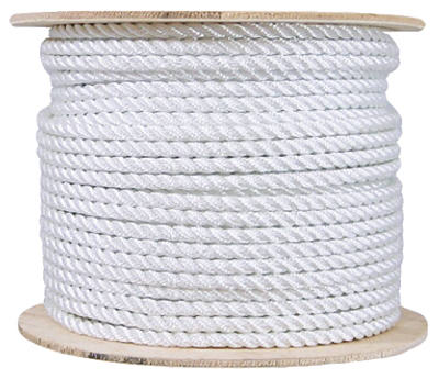 1/4 Twisted Nylon Rope Per Ft