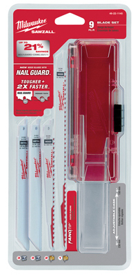 9PC Sawzall Blade Kit