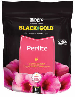 8qt Perlite by SunGro Black Gold