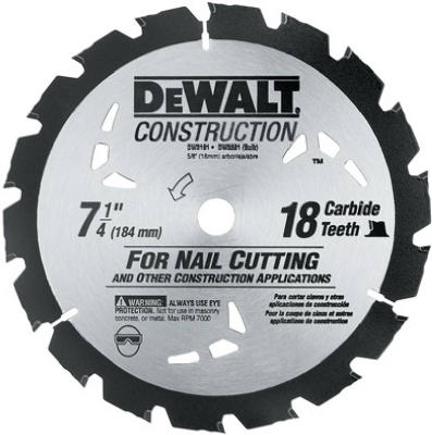 7-1/4" 18T Circ Blade